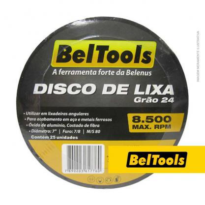 DISCO DE LIXA FERRO